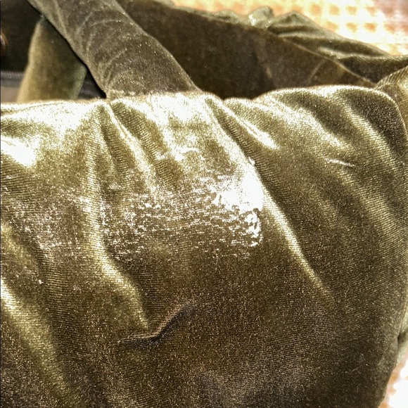 Anthropologie Sage Green Fabric Bag - Picture 6 of 9